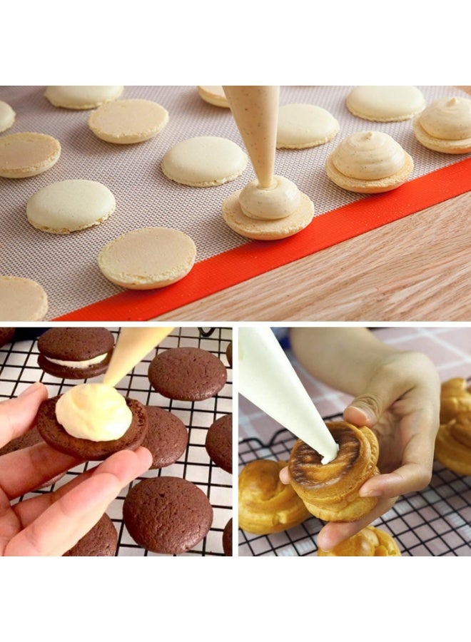 Disposable Piping Bags 18 Inch Pastry Bags Cake Cupcake Cookies Decorating Bags for Icing and Frosting, Pack of 100 - Image 4